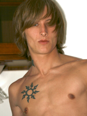 Blonde twink Skyler strips naked and shows off his cock by Next Door Twink by Next Door Twink image #6