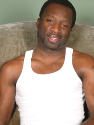 Black dude plays with his cock by Jalif Studio by Jalif Studio image #8