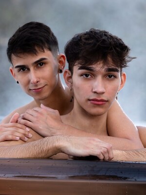 Kinky gay boy Kai Locks tops Dylan Matthews's skinny ass by Next Door Twink by Next Door Twink image #3