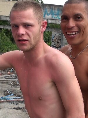 Martin Claus and Rod Malek bang outdoors by Jalif Studio by Jalif Studio image #9