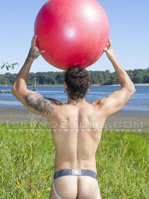 Proud Bi-Sexual 8" Javier Gonzalez is Back! Latin Sex God, Shows Hole, Long Piss Riverside & Big Juicy Load! by Island Studs by Island Studs image #4