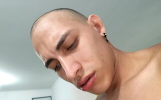 Ass Fingering Latino Boy Shoots Big